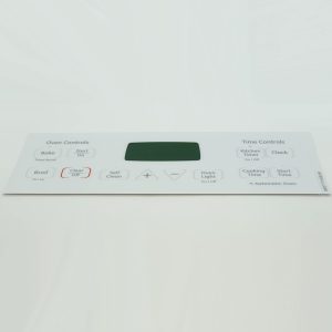 ساعة نطاق من تشويس مانوفاكتشرت بارتس تراكب ابيض يناسب جنرال اليكتريك AP4344364 PS2321448 WB27T11006، تناظري، بلاستيك