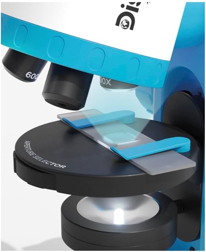 ديسكفري مجموعة مجهر للاطفال من مايندبلاون - مجهر المستكشفين المبكر مع ضوء مدمج وادوات - تجارب علمية للاطفال - مجموعة علمية للاطفال - 41 قطعة 7 ديسكفري مجموعة مجهر للاطفال من مايندبلاون - مجهر المستكشفين المبكر مع ضوء مدمج وادوات - تجارب علمية للاطفال - مجموعة علمية للاطفال - 41 قطعة - الصورة 7