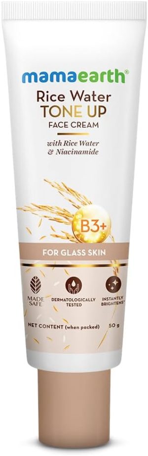 كريم للوجه من ماما إيرث لتفتيح وتوحيد لون البشرة وإشراقها وترطيبها، مناسب لجميع أنواع البشرة، 50 جرام