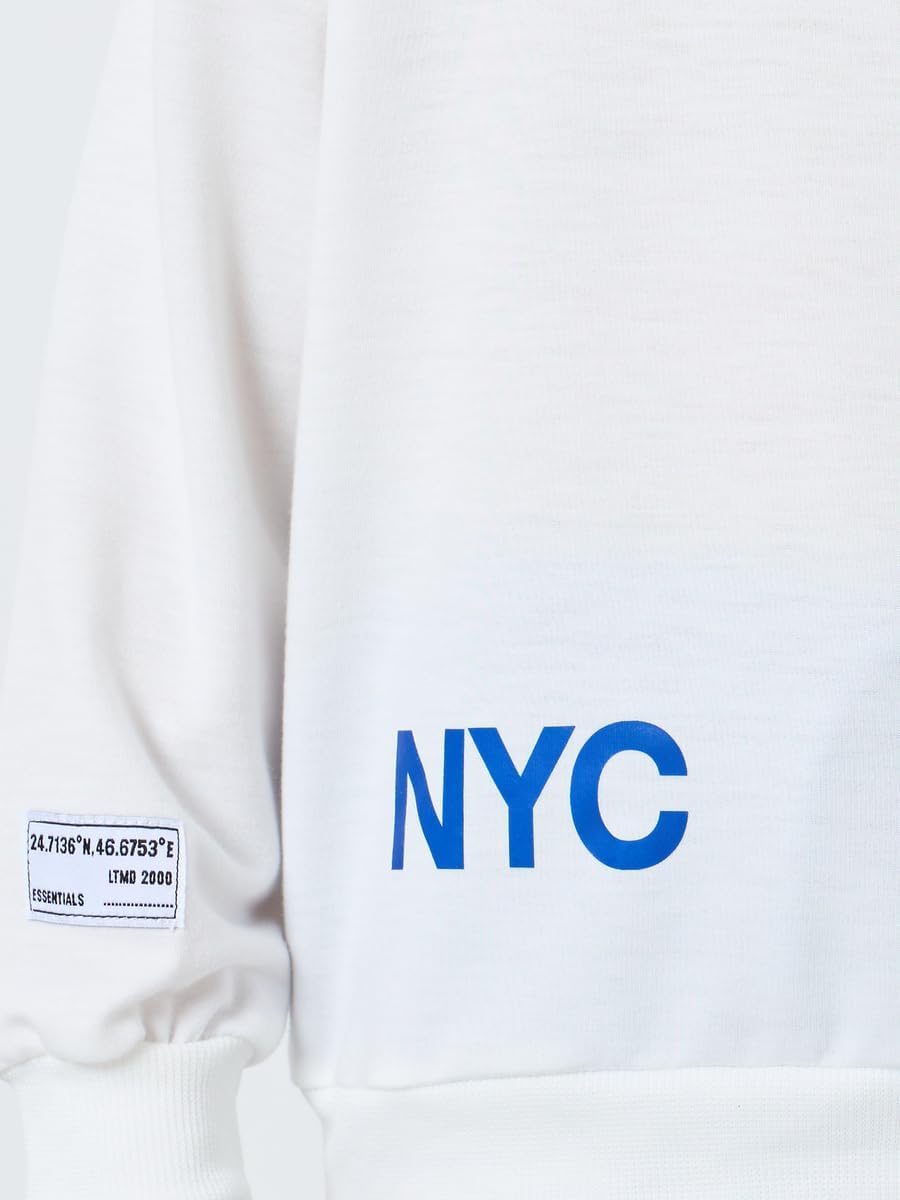 Styli Girls Central Park Print Sweatshirt And Trousers Set 3 Styli Girls Central Park Print Sweatshirt And Trousers Set - الصورة 3