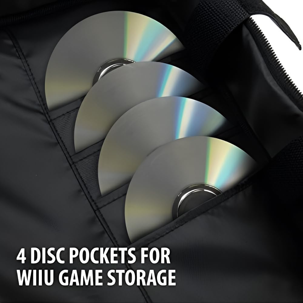 شنطة كتف واقية لجهاز بلاي ستيشن 4 من تايمي - شنطة تخزين وحمل جاهزة للسفر مع سحاب لوحدة تحكم بلاي ستيشن 4 4 شنطة كتف واقية لجهاز بلاي ستيشن 4 من تايمي - شنطة تخزين وحمل جاهزة للسفر مع سحاب لوحدة تحكم بلاي ستيشن 4 - الصورة 4