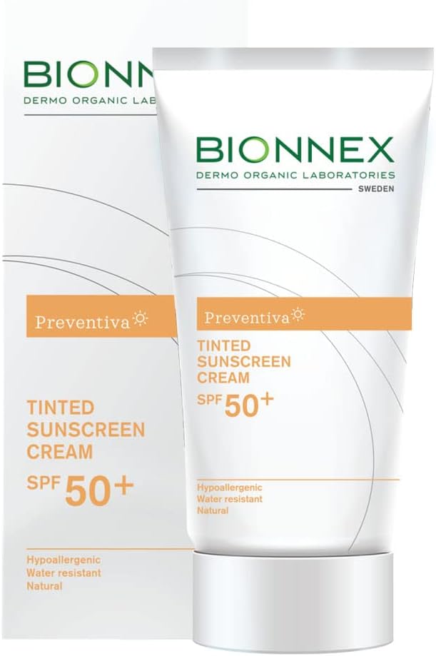 كريم بريفينتيفا واقي من الشمس ملون بعامل حماية SPF 50+ بيونكس 50 مل لنوع البشرةالكلة 1 كريم بريفينتيفا واقي من الشمس ملون بعامل حماية SPF 50+ بيونكس 50 مل لنوع البشرةالكلة