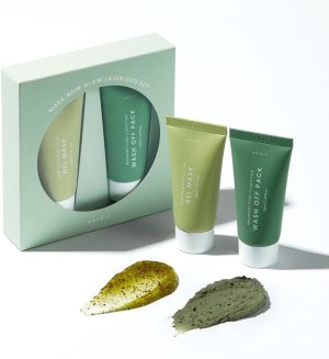 اكسيس-واي مجموعة قناع غلو لاتر قابل للغسل من ماسك ناو | جل الطين | ماغورت | العناية بالبشرة الكورية | 30 مل دهنية 2