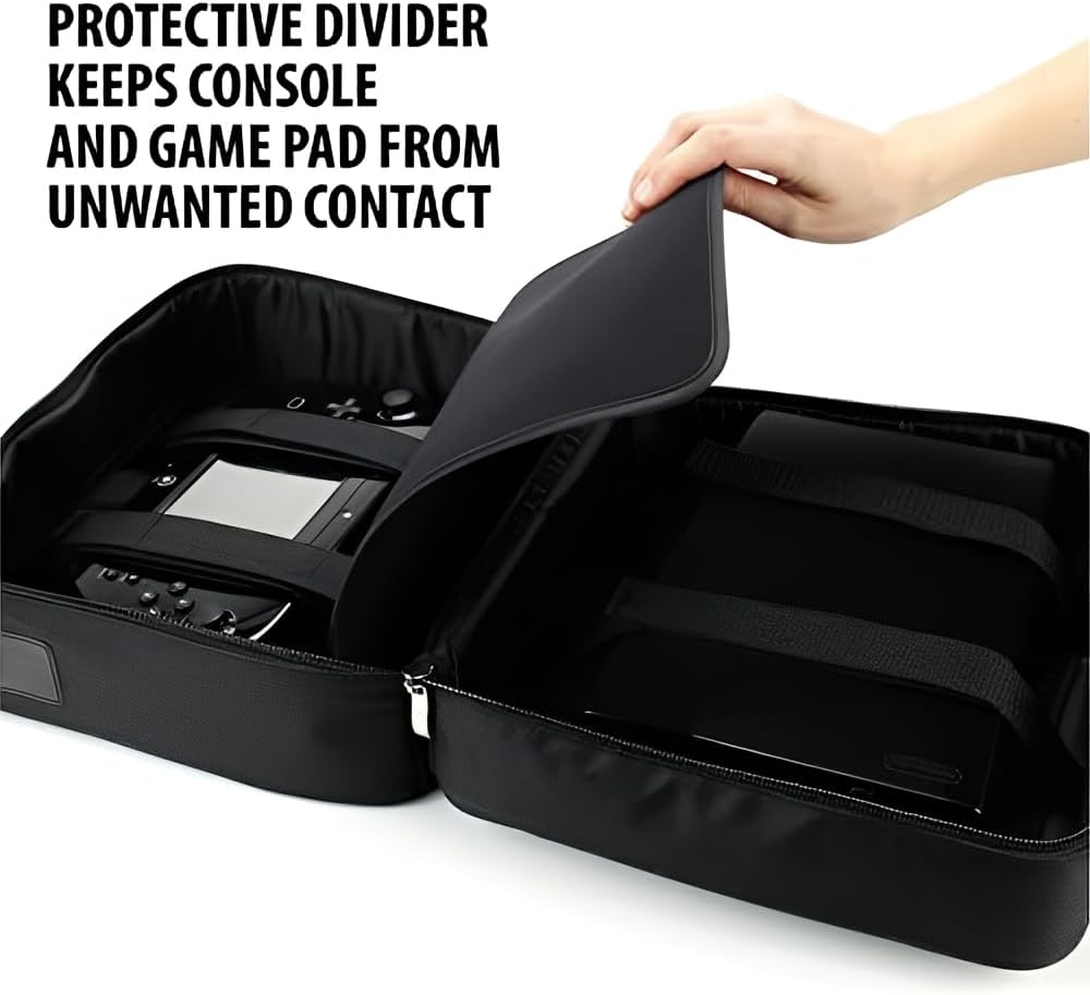 شنطة كتف واقية لجهاز بلاي ستيشن 4 من تايمي - شنطة تخزين وحمل جاهزة للسفر مع سحاب لوحدة تحكم بلاي ستيشن 4 5 شنطة كتف واقية لجهاز بلاي ستيشن 4 من تايمي - شنطة تخزين وحمل جاهزة للسفر مع سحاب لوحدة تحكم بلاي ستيشن 4 - الصورة 5