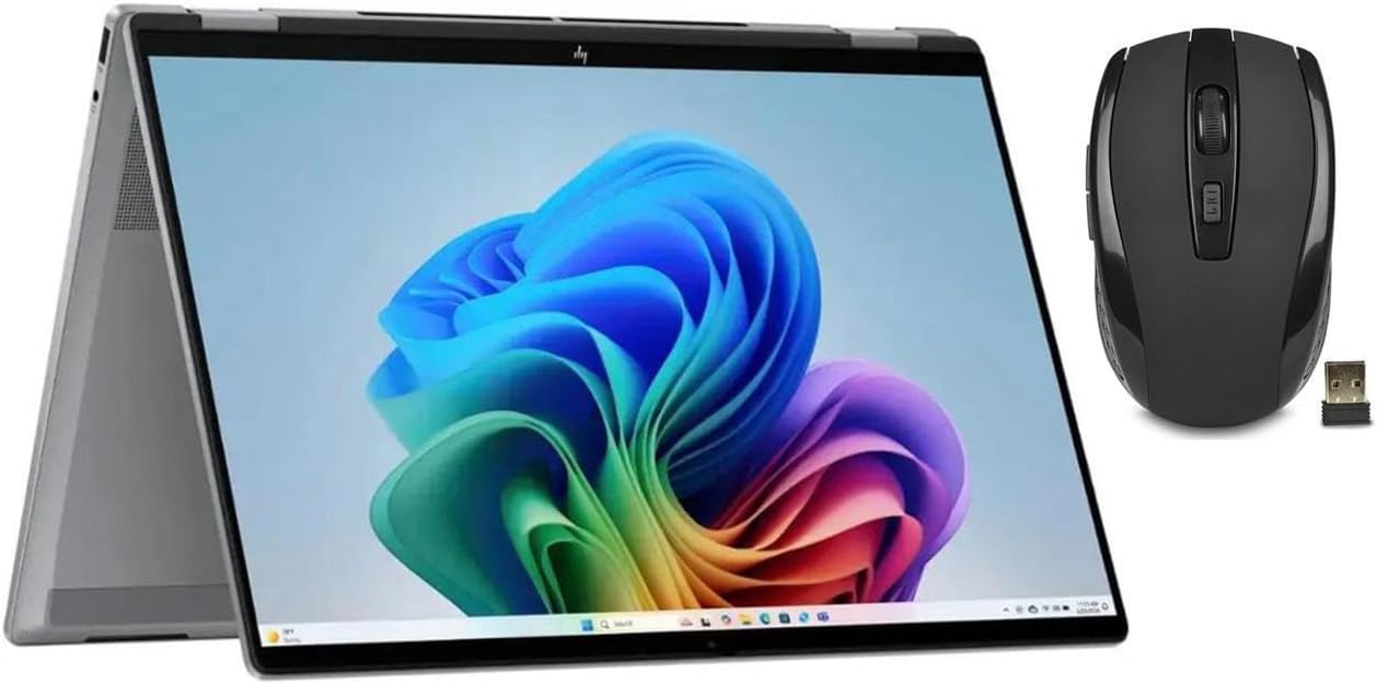 HP لابتوب اومني بوك اكس فليب 2 في 1 بشاشة لمس FHD 16 انش ومعالج AMD رايزن AI 5 340 وAMD راديون 840M وكوبايلوت باضاءة خلفية وذاكرة RAM 16GB DDR5 وSSD 512GB وويندوز 11 هوم مع ماوس لاسلكي 1 HP لابتوب اومني بوك اكس فليب 2 في 1 بشاشة لمس FHD 16 انش ومعالج AMD رايزن AI 5 340 وAMD راديون 840M وكوبايلوت باضاءة خلفية وذاكرة RAM 16GB DDR5 وSSD 512GB وويندوز 11 هوم مع ماوس لاسلكي