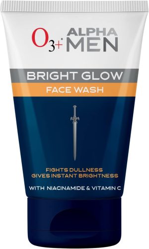 او 3 + غسول الوجه برايت جلو للرجال من الفا، 50 جرام