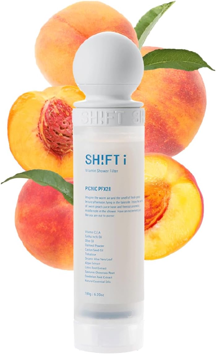 فلتر دش بعطر بيكنك للحصول على مياه أنقى وبشرة أكثر نعومة، يزيل الكلور والصدأ والغبار من شيفت، سهل التركيب ومتوافق مع معظم أنواع الدش - الإصدار الأول 1 فلتر دش بعطر بيكنك للحصول على مياه أنقى وبشرة أكثر نعومة، يزيل الكلور والصدأ والغبار من شيفت، سهل التركيب ومتوافق مع معظم أنواع الدش - الإصدار الأول