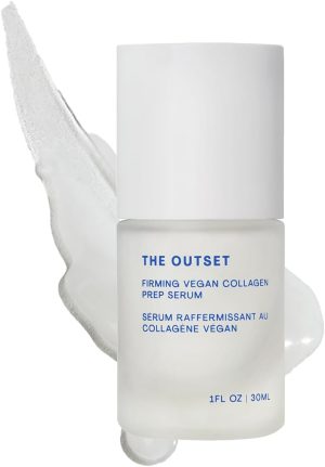 سيروم تحضير الكولاجين النباتي من ذا اوتست فيرمينج - سيروم لطيف وخالي من العطور متعدد الفوائد - مرطب وتفتيح وتضخم ومضاد للشيخوخة - نظيف ونباتي وخالي من الغلوتين - لجميع انواع البشرة - 1 اونصة سائلة