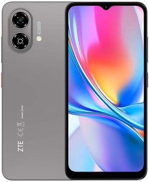 زد تي اي بليد A35e، شاشة HD 6.55 بوصة، ذاكرة رام 2+4 جيجابايت، 64 جيجابايت، شريحتين اتصال، شبكة الجيل الرابع، رمادي فضي