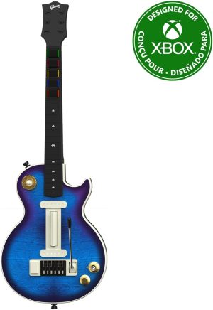 CRKD Gibson Les Paul Guitar Controller - Blueberry Burst Pro - Licensed by Xbox