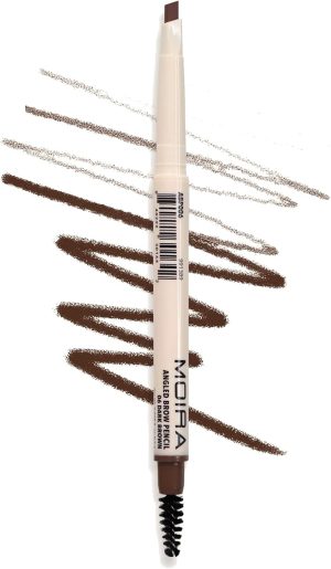 قلم حواجب برأس بزاوية (بني داكن)