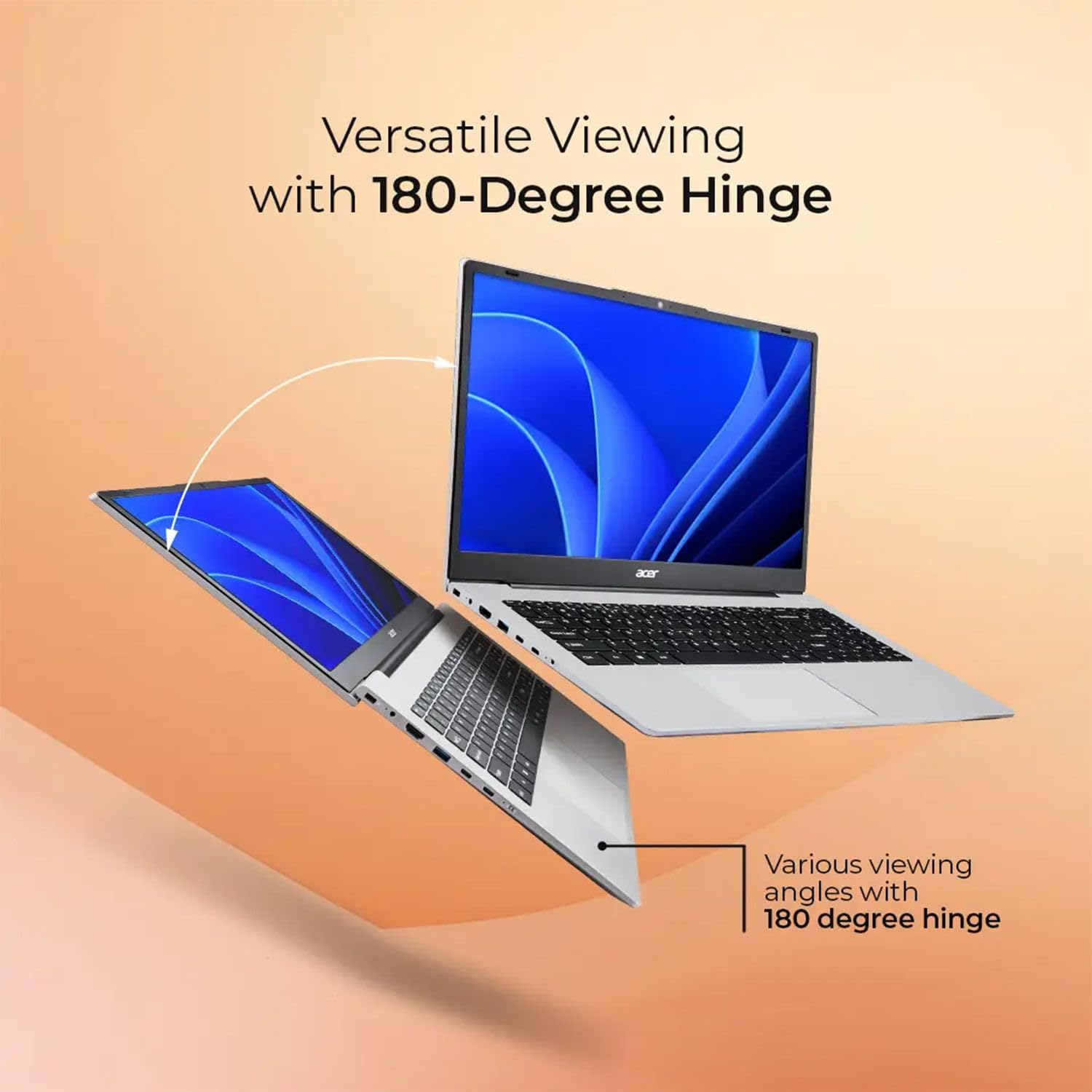 acer Aspire 3 Premium Laptop with Backlit Keyboard | AMD Ryzen 7 7730U CPU | 15.6 FHD IPS Display | 16GB RAM | 256GB PCIe SSD | Wi-Fi 6 | Type-C | Sleek & Portable | Windows 11 Pro 5 acer Aspire 3 Premium Laptop with Backlit Keyboard | AMD Ryzen 7 7730U CPU | 15.6 FHD IPS Display | 16GB RAM | 256GB PCIe SSD | Wi-Fi 6 | Type-C | Sleek & Portable | Windows 11 Pro - الصورة 5