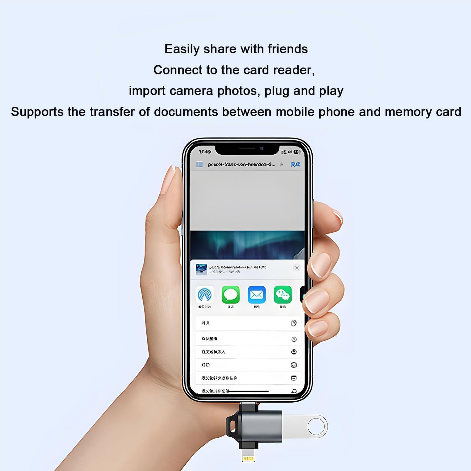 محول USB C الى لايتنينج من ابوتو، عالمي يو اس بي سي ذكر الى يو اس بي انثى مع منفذ لايتنينج، محول نقل بيانات وشحن عالي السرعة للاجهزة المحمولة، هيكل متين من الالومنيوم 6 محول USB C الى لايتنينج من ابوتو، عالمي يو اس بي سي ذكر الى يو اس بي انثى مع منفذ لايتنينج، محول نقل بيانات وشحن عالي السرعة للاجهزة المحمولة، هيكل متين من الالومنيوم - الصورة 6