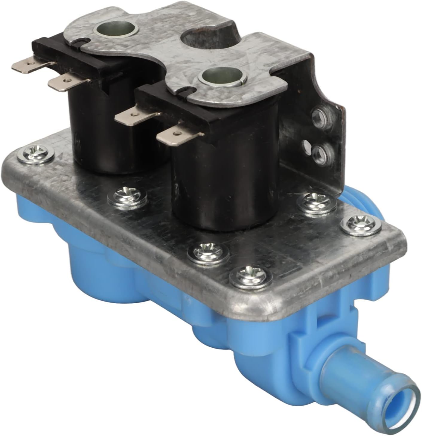 صمام مدخل مياه متين من ال بي اي سي، توافق واسع، للغسالة، صمام مدخل المياه، مصنوع من البولي بروبيلين الازرق المقاوم للماء 220-240 فولت 5 صمام مدخل مياه متين من ال بي اي سي، توافق واسع، للغسالة، صمام مدخل المياه، مصنوع من البولي بروبيلين الازرق المقاوم للماء 220-240 فولت - الصورة 5