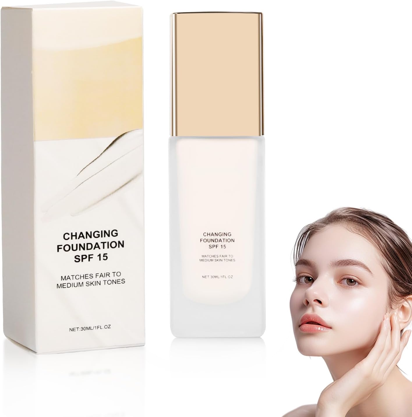 كريم اساس متغير اللون للبشرة الناضجة، كريم اساس متغير اللون، كريم اساس مرطب وكونسيلر قوي، عامل حماية من اشعة الشمس 15 1 كريم اساس متغير اللون للبشرة الناضجة، كريم اساس متغير اللون، كريم اساس مرطب وكونسيلر قوي، عامل حماية من اشعة الشمس 15