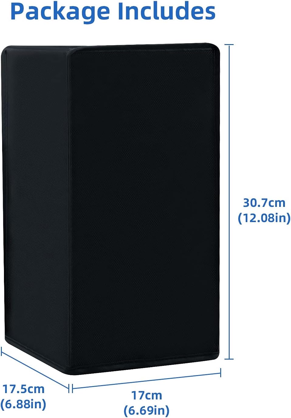 غطاء مقاوم للرذاذ لجهاز اكس بوكس سلسلة اكس من ماكبازيل - لون أسود 8 غطاء مقاوم للرذاذ لجهاز اكس بوكس سلسلة اكس من ماكبازيل - لون أسود - الصورة 8