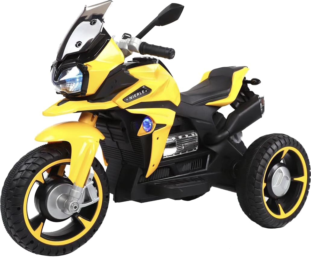 دراجة كهربائية متوسطة الحجم بـ3 عجلات 6 فولت للأطفال من يونايتد، موديل RGS1600، أصفر 1 دراجة كهربائية متوسطة الحجم بـ3 عجلات 6 فولت للأطفال من يونايتد، موديل RGS1600، أصفر