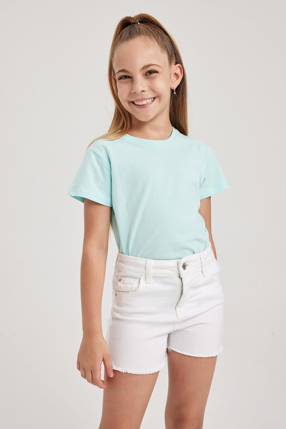 تي شيرت للبنات طراز B0672a8 من ديفاكتو 2 تي شيرت للبنات طراز B0672a8 من ديفاكتو - الصورة 2