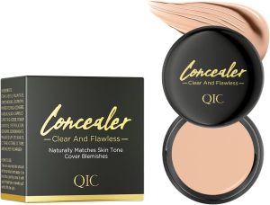 كونسيلر ومحييد لتصحيح اللون الطبيعي، مكياج بتغطية كاملة للوجه والعينين والجسم، تركيبة مغذية لتوحيد لون البشرة، كونسيلر كريمي قابل للمزج (لون بشرة طبيعية)