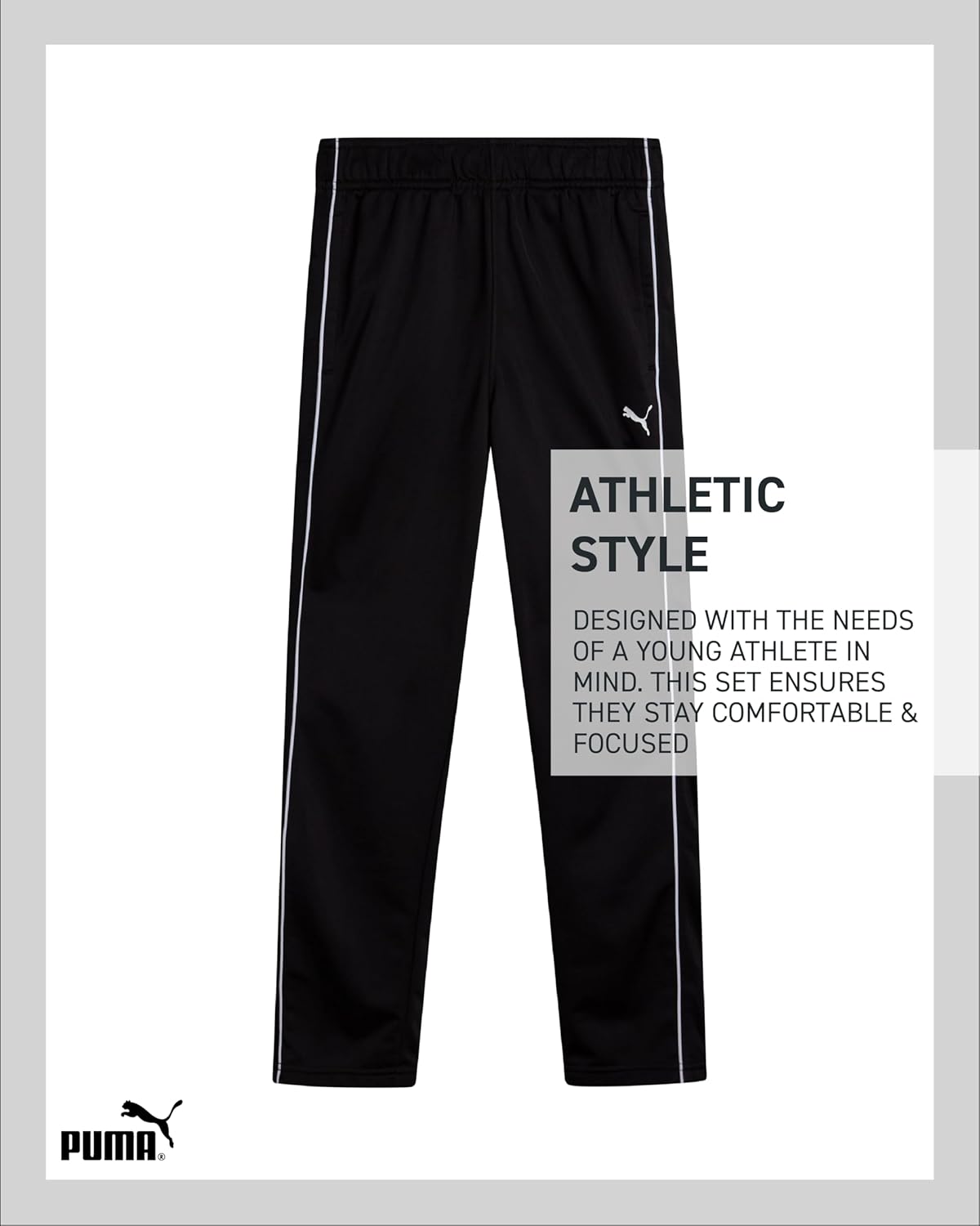 بدلة رياضية للأولاد من بوما – خامة التريكو، قطعتين 6 بدلة رياضية للأولاد من بوما – خامة التريكو، قطعتين - الصورة 6