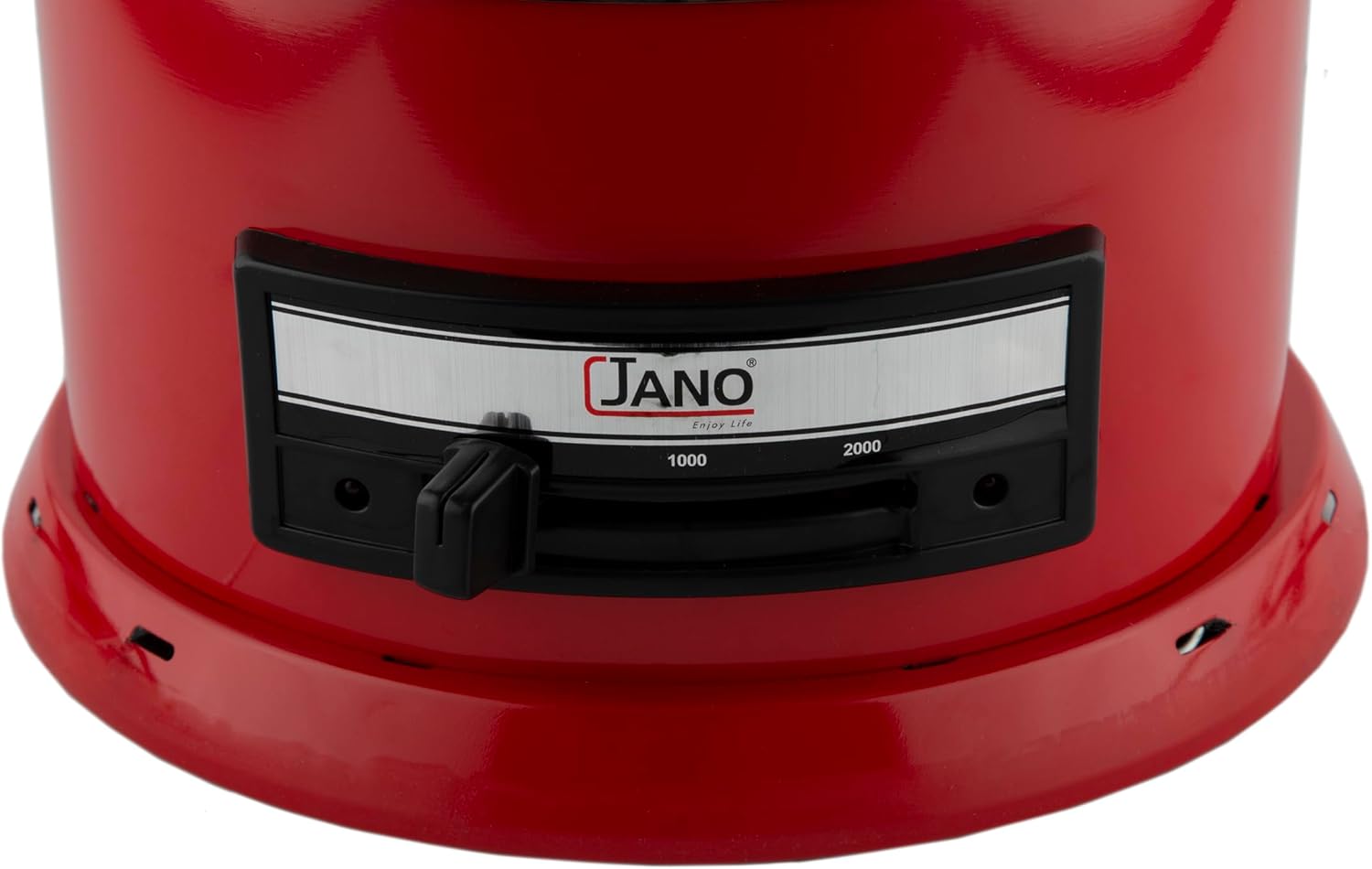 مدفأة ومجفف كهربائي E0505 بقدرة 2000 واط بهيكل من الصلب، مفتاح أمان قلاب للحماية ومستويين للتسخين يناسب احتياجاتك المختلفة من جانو، لون أحمر 2 مدفأة ومجفف كهربائي E0505 بقدرة 2000 واط بهيكل من الصلب، مفتاح أمان قلاب للحماية ومستويين للتسخين يناسب احتياجاتك المختلفة من جانو، لون أحمر - الصورة 2