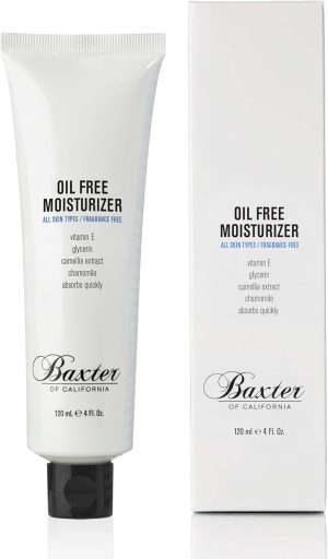 مرطب خالي من الزيوت من باكستر اوف كاليفورنيا - مرطب عادي الى زيتي للرجال، 4 اونصة