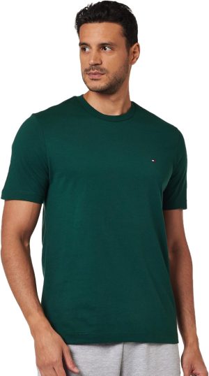 تيشيرت اسينشيال سيزونال بقصة عادية للرجال من تومي هيلفيجر