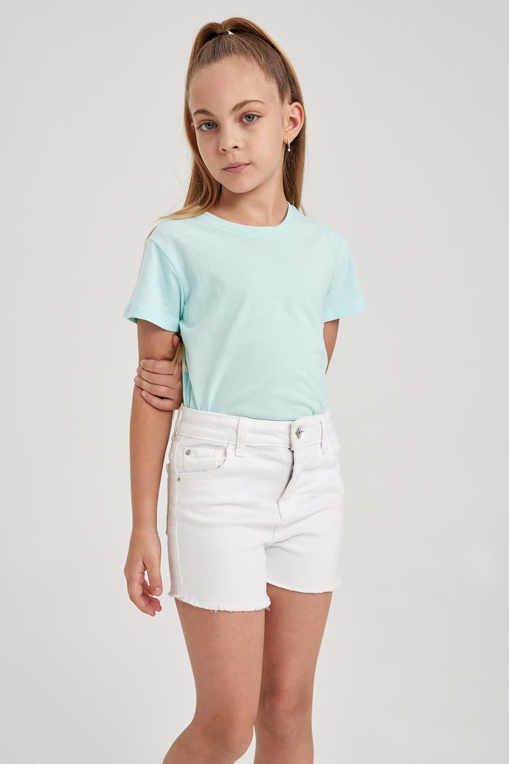 تي شيرت للبنات طراز B0672a8 من ديفاكتو 5 تي شيرت للبنات طراز B0672a8 من ديفاكتو - الصورة 5