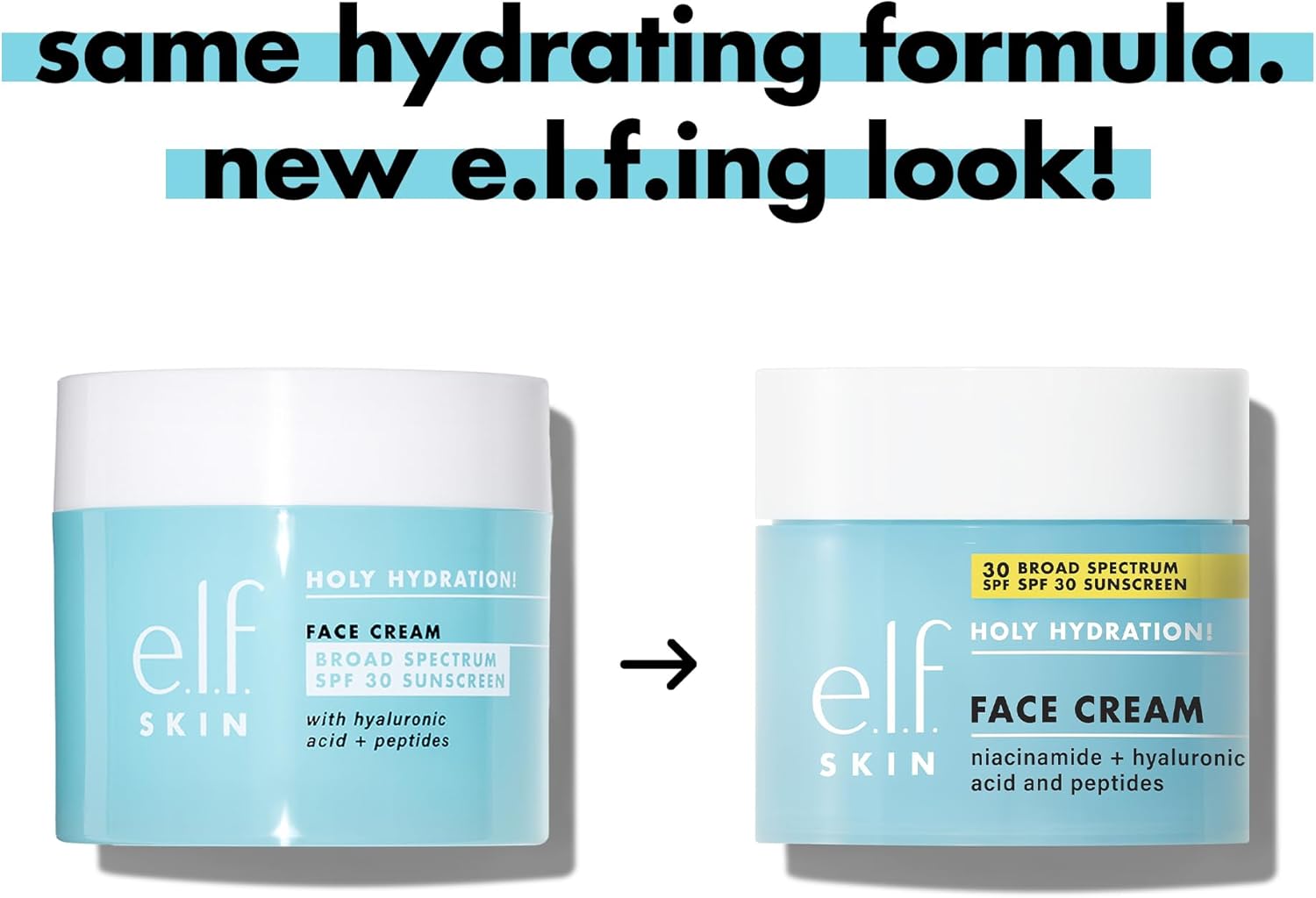 كريم للوجه من اي.ال.اف مرطب ومنعم للبشرة، مناسب لجميع أنواع البشرة، واقي شمس بعامل حماية 30، 1.8 أونص 4 كريم للوجه من اي.ال.اف مرطب ومنعم للبشرة، مناسب لجميع أنواع البشرة، واقي شمس بعامل حماية 30، 1.8 أونص - الصورة 4