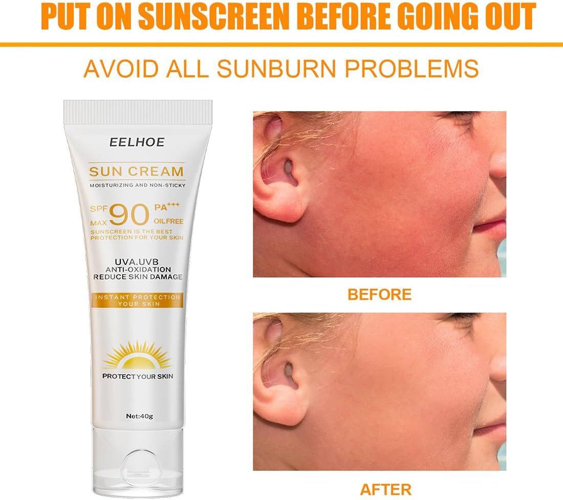 كريم اساس للحماية الفورية بعامل حماية من الشمس بدرجة 90 عزل مرطب طبيعي مصحح اللون للتحكم في الزيت وبرايمر مكياج لتفتيح المسام 40 غرام عادي مناي اند وين 2 كريم اساس للحماية الفورية بعامل حماية من الشمس بدرجة 90 عزل مرطب طبيعي مصحح اللون للتحكم في الزيت وبرايمر مكياج لتفتيح المسام 40 غرام عادي مناي اند وين - الصورة 2
