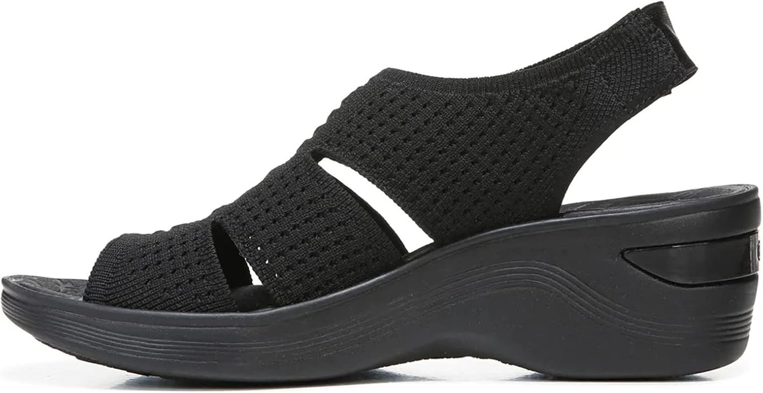 صندل ويدج متصل بكعب مزدوج للنساء من بزيس 4 صندل ويدج متصل بكعب مزدوج للنساء من بزيس - الصورة 4