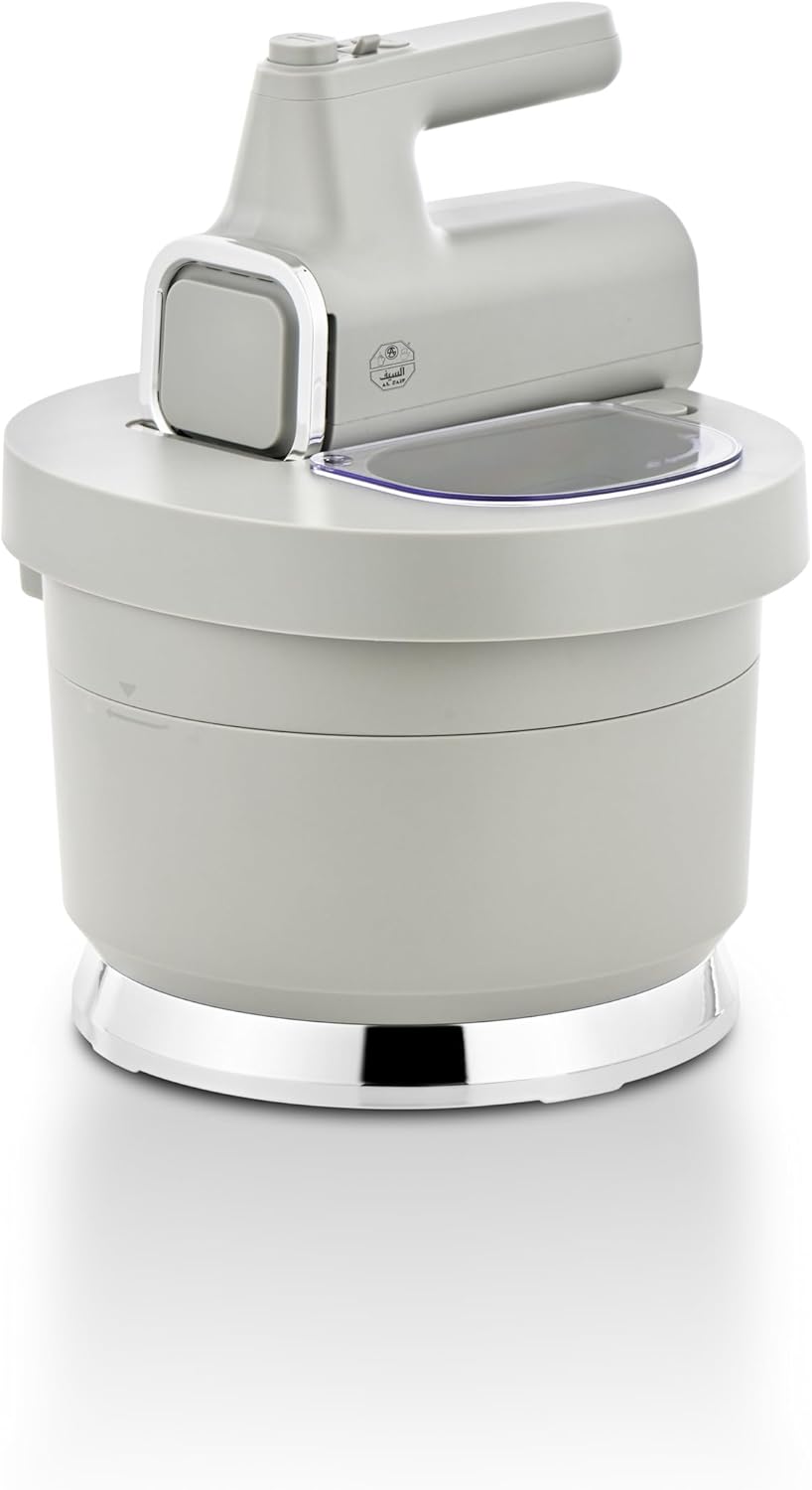 خلاط كهربائي قائم لورينا 300 واط للخبز وتجهيز الطعام من السيف، خلاط محمول باليد مع وعاء، 6 إعدادات سرعة مختلفة لتلبية احتياجات الخلط، 3.5 لتر، رمادي وفضي، E02241 1 خلاط كهربائي قائم لورينا 300 واط للخبز وتجهيز الطعام من السيف، خلاط محمول باليد مع وعاء، 6 إعدادات سرعة مختلفة لتلبية احتياجات الخلط، 3.5 لتر، رمادي وفضي، E02241