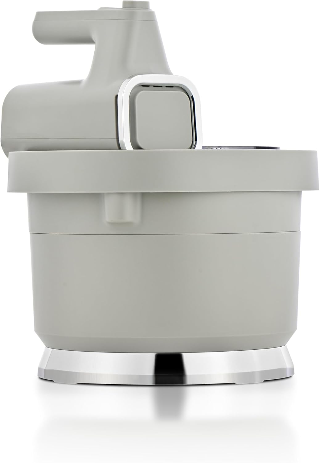 خلاط كهربائي قائم لورينا 300 واط للخبز وتجهيز الطعام من السيف، خلاط محمول باليد مع وعاء، 6 إعدادات سرعة مختلفة لتلبية احتياجات الخلط، 3.5 لتر، رمادي وفضي، E02241 2 خلاط كهربائي قائم لورينا 300 واط للخبز وتجهيز الطعام من السيف، خلاط محمول باليد مع وعاء، 6 إعدادات سرعة مختلفة لتلبية احتياجات الخلط، 3.5 لتر، رمادي وفضي، E02241 - الصورة 2