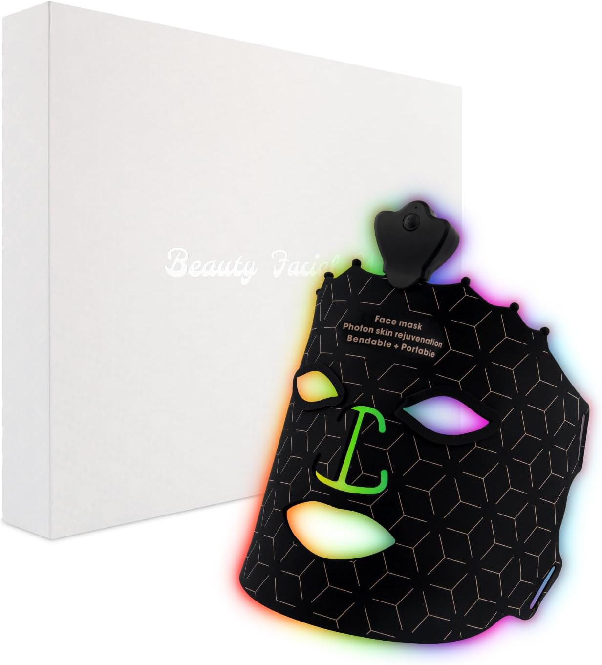 قناع علاج بالضوء الاحمر من انجوس 7 الوان وجه لاسلكي باضاءة LED مع وسادة حماية للعين خفيف الوزن السيليكون الناعم للعلاج للوجه لتقليل التجاعيد ومكافحة الشيخوخة كل الأنواع 1 قناع علاج بالضوء الاحمر من انجوس 7 الوان وجه لاسلكي باضاءة LED مع وسادة حماية للعين خفيف الوزن السيليكون الناعم للعلاج للوجه لتقليل التجاعيد ومكافحة الشيخوخة كل الأنواع