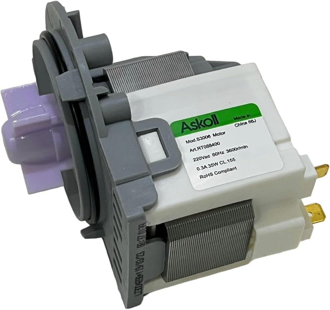 مضخة تصريف غسالة اوتوماتيكية 35 واط من اسكول - بديل عالمي عالي الكفاءة يناسب معظم الغسالات الاوتوماتيكية | مضخة تصريف عالمية بديلة للغسالة 35 واط 2 مضخة تصريف غسالة اوتوماتيكية 35 واط من اسكول - بديل عالمي عالي الكفاءة يناسب معظم الغسالات الاوتوماتيكية | مضخة تصريف عالمية بديلة للغسالة 35 واط - الصورة 2