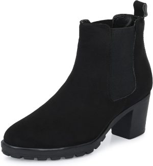 حذاء برقبة تشيلسي للنساء من الشمواه بيروود سويدي