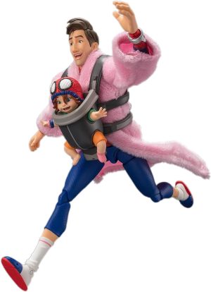 تاماشي نيشنز - سبايدر مان: اكروس ذا سبايدر فيرس - بيتر بي باركر وماي داي باركر (سبايدر مان: اكروس ذا سبايدر فيرس) اس اتش فيجوارتس