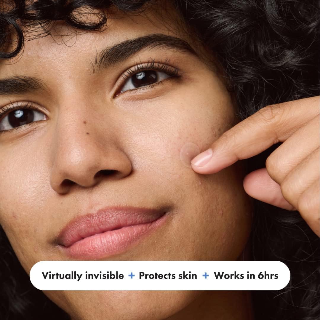 رقعة غير مرئية لعلاج البثور وحب الشباب والغرواني المائي (39 قطعة) للوجه واليوم، نباتي، لم يتم اختبارها على الحيوانات 2 رقعة غير مرئية لعلاج البثور وحب الشباب والغرواني المائي (39 قطعة) للوجه واليوم، نباتي، لم يتم اختبارها على الحيوانات - الصورة 2