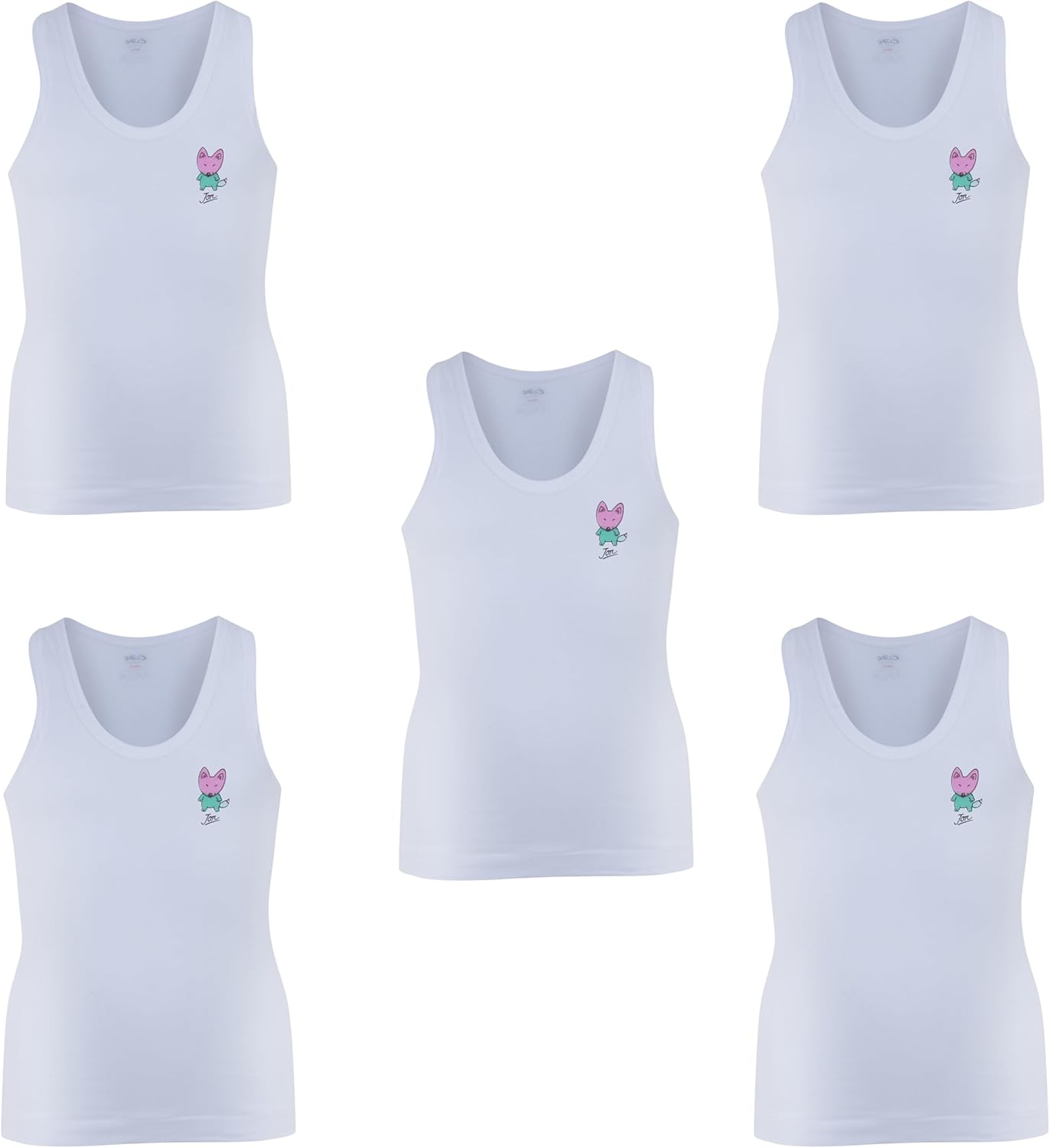 سترة للأطفال الأولاد من جون من روبا (عبوة مكونة من 5 قطع) 1 سترة للأطفال الأولاد من جون من روبا (عبوة مكونة من 5 قطع)