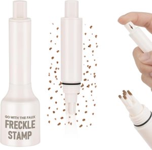 قلم النمش من لوفي، قلم مكياج طبيعي نابض بالحياة مع نقاط ناعمة، ختم النمش الواقعي، بقع مقبلة بالشمس، يدوم طويلا، مقاوم للماء، قلم نمش صناعي لجميع انواع البشرة، 2-M