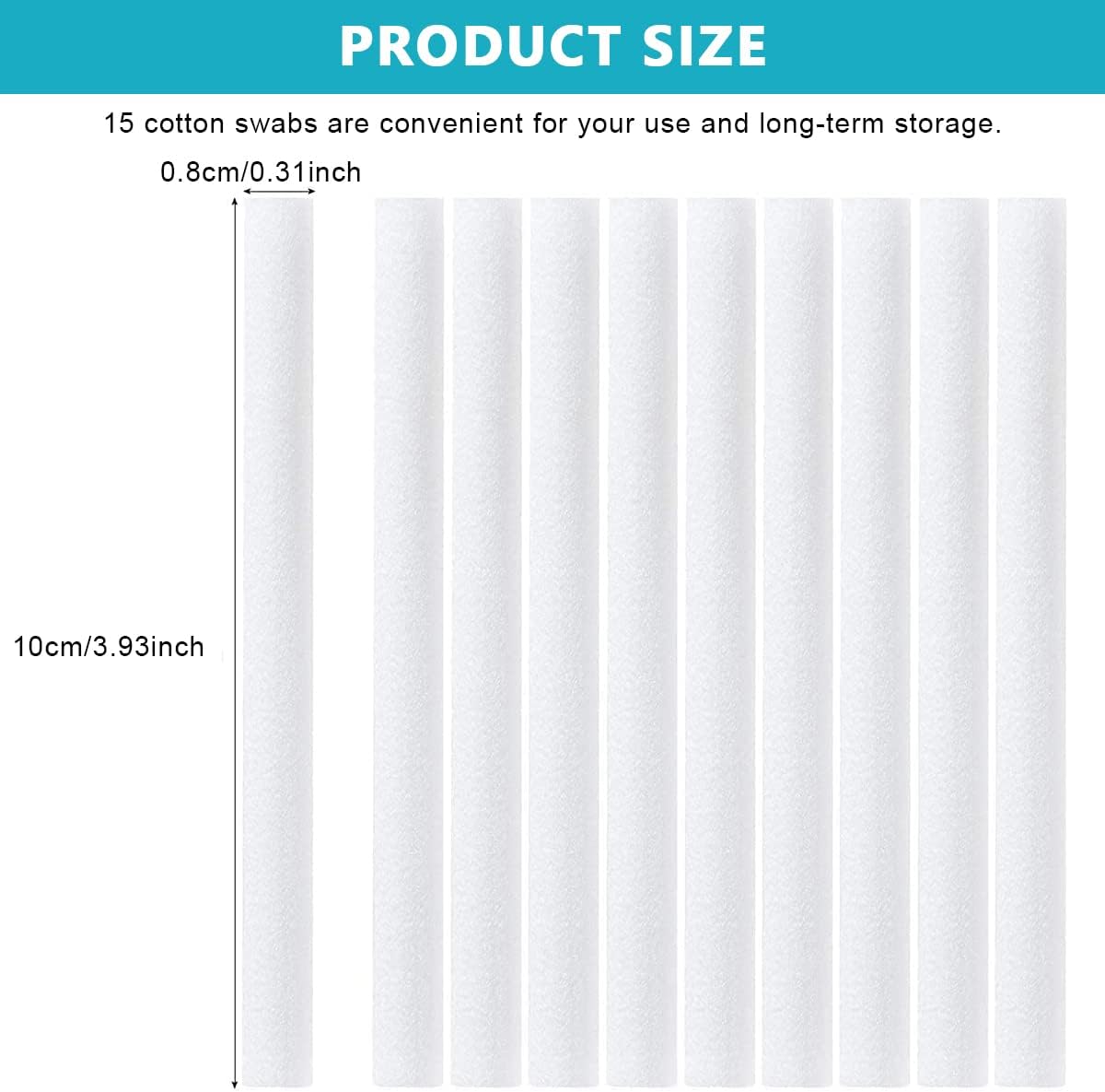 هاسثيب عصي فلتر مرطب الهواء من سوبفوكس، عبوة من 15 قطعة من الفتائل القطنية القابلة لاعادة التعبئة متوافقة مع هانيا، قضبان قطنية ماصة بديلة عالمية 3.93 انش لمرطب الهواء المحمول بمنفذ USB، ابيض 2 هاسثيب عصي فلتر مرطب الهواء من سوبفوكس، عبوة من 15 قطعة من الفتائل القطنية القابلة لاعادة التعبئة متوافقة مع هانيا، قضبان قطنية ماصة بديلة عالمية 3.93 انش لمرطب الهواء المحمول بمنفذ USB، ابيض - الصورة 2