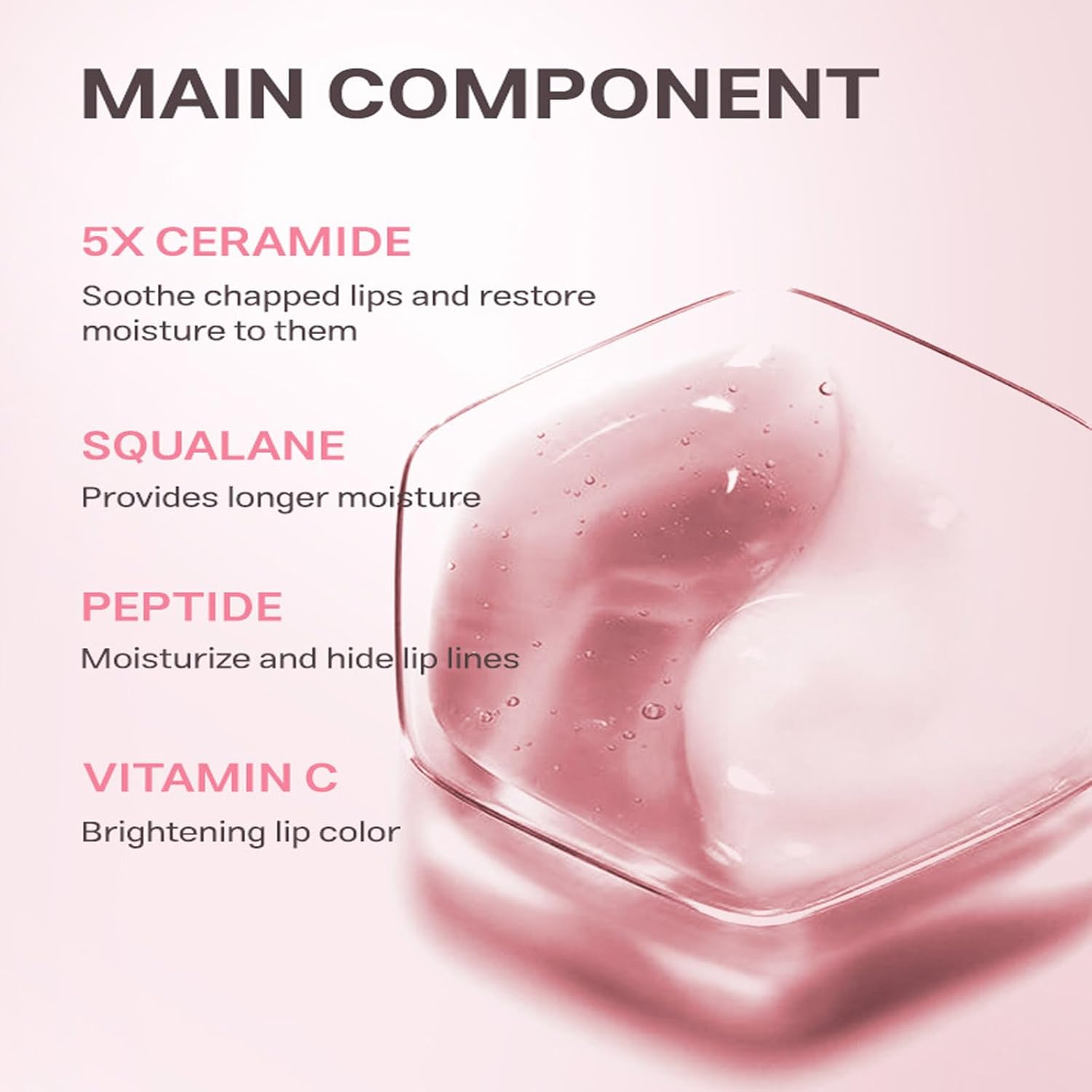 سيروم تفتيح الشفاه من الببتيد، مرطب ومعالج للشفاه ليلا ونهارا، يغذي ويزيد من كثافة الشفاه ويقلل من الخطوط الدقيقة، ويخفف الجفاف للشفاه المتوهجة والندية والممتلئة 3 سيروم تفتيح الشفاه من الببتيد، مرطب ومعالج للشفاه ليلا ونهارا، يغذي ويزيد من كثافة الشفاه ويقلل من الخطوط الدقيقة، ويخفف الجفاف للشفاه المتوهجة والندية والممتلئة - الصورة 3