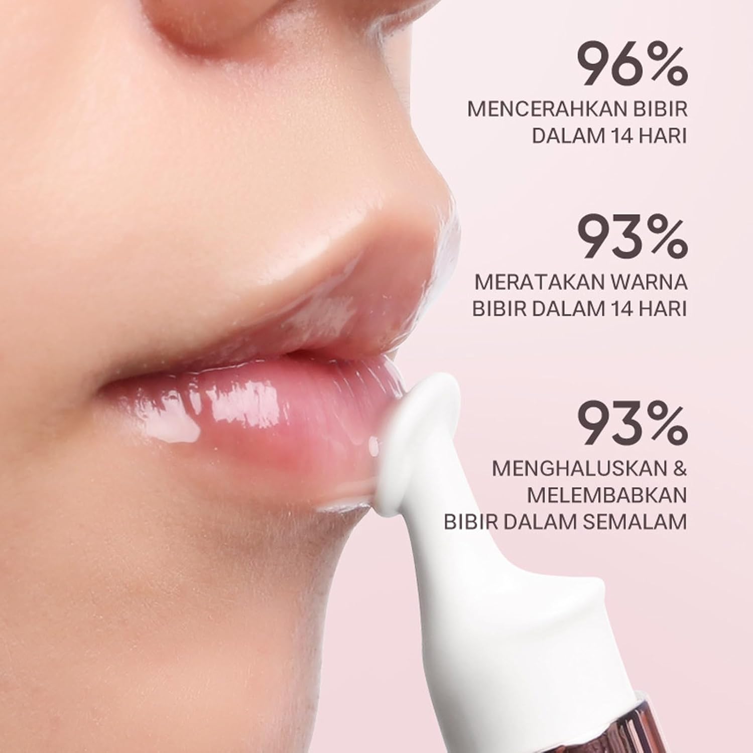 سيروم تفتيح الشفاه من الببتيد، مرطب ومعالج للشفاه ليلا ونهارا، يغذي ويزيد من كثافة الشفاه ويقلل من الخطوط الدقيقة، ويخفف الجفاف للشفاه المتوهجة والندية والممتلئة 2 سيروم تفتيح الشفاه من الببتيد، مرطب ومعالج للشفاه ليلا ونهارا، يغذي ويزيد من كثافة الشفاه ويقلل من الخطوط الدقيقة، ويخفف الجفاف للشفاه المتوهجة والندية والممتلئة - الصورة 2