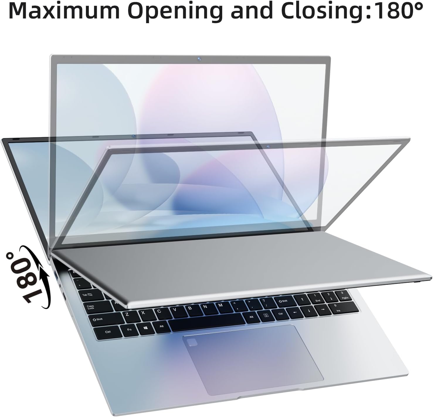 Laptop Windows 11 Pro Computer 15.6", 12GB RAM with Notebook 256GB ROM, N5095 CPU Processors up to 2.9 GHZ, 5G WiFi/BT 4.2/HDMI - Business Laptops/Student Computer, Small Laptop with Wired Mouse & Pad 6 Laptop Windows 11 Pro Computer 15.6", 12GB RAM with Notebook 256GB ROM, N5095 CPU Processors up to 2.9 GHZ, 5G WiFi/BT 4.2/HDMI - Business Laptops/Student Computer, Small Laptop with Wired Mouse & Pad - الصورة 6