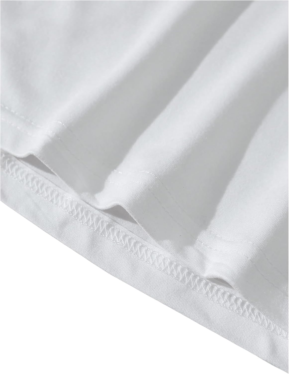 طقم تي شيرت صيفي كاجوال سادة مكون من 4 قطع بقبة دائرية بدون طوق واكمام قصيرة للنساء من جورجليتر 2 طقم تي شيرت صيفي كاجوال سادة مكون من 4 قطع بقبة دائرية بدون طوق واكمام قصيرة للنساء من جورجليتر - الصورة 2