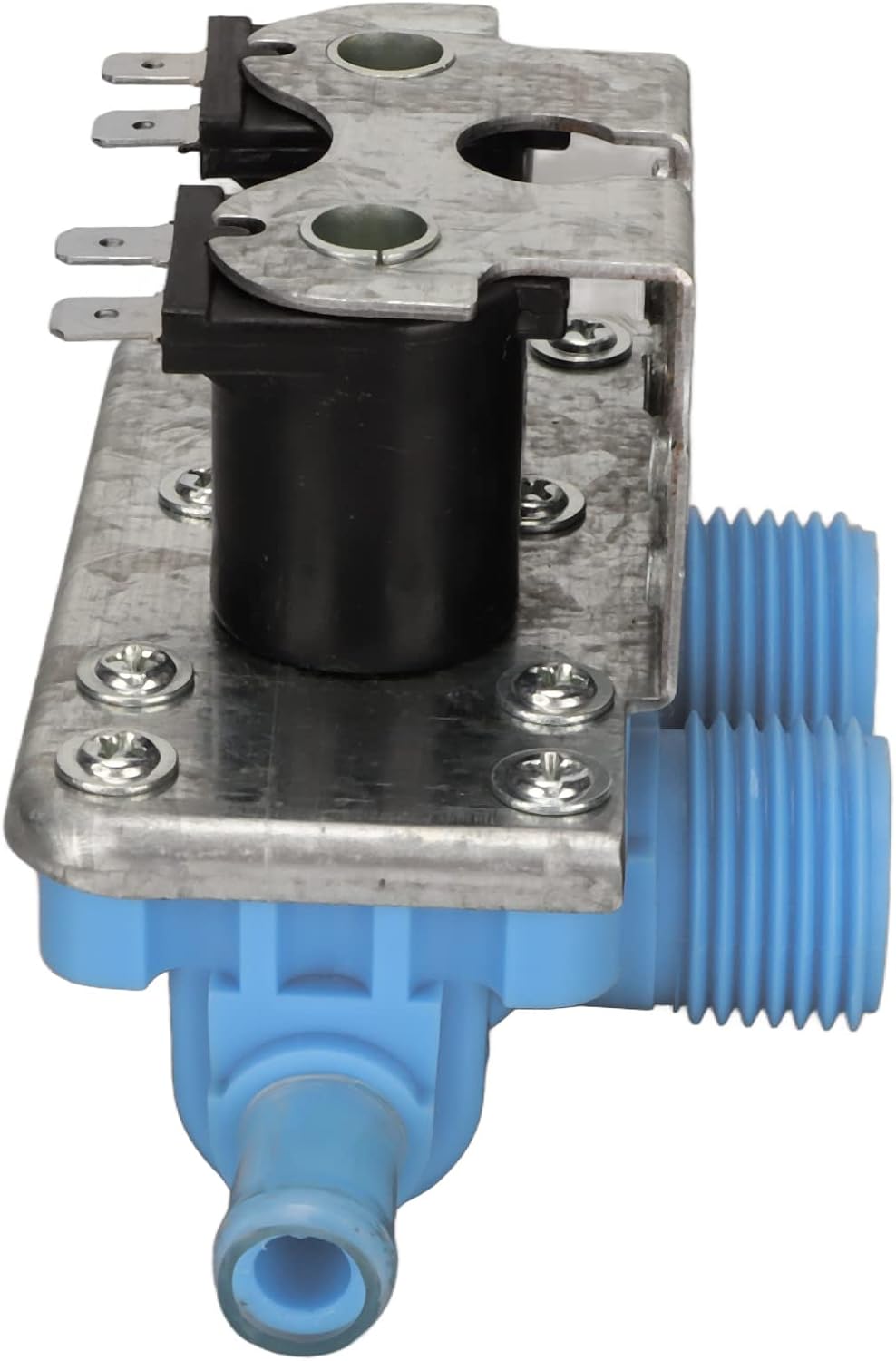 صمام مدخل مياه متين من ال بي اي سي، توافق واسع، للغسالة، صمام مدخل المياه، مصنوع من البولي بروبيلين الازرق المقاوم للماء 220-240 فولت 4 صمام مدخل مياه متين من ال بي اي سي، توافق واسع، للغسالة، صمام مدخل المياه، مصنوع من البولي بروبيلين الازرق المقاوم للماء 220-240 فولت - الصورة 4