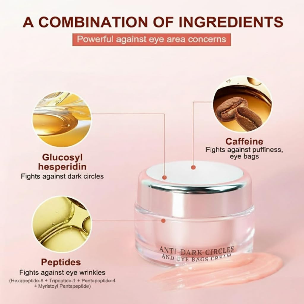 كريم للعيون من نالاكال لتقليل الهالات السوداء والانتفاخ والتجاعيد وترطيب عميق، مناسب لجميع أنواع البشرة، 20 جرام 5 كريم للعيون من نالاكال لتقليل الهالات السوداء والانتفاخ والتجاعيد وترطيب عميق، مناسب لجميع أنواع البشرة، 20 جرام - الصورة 5