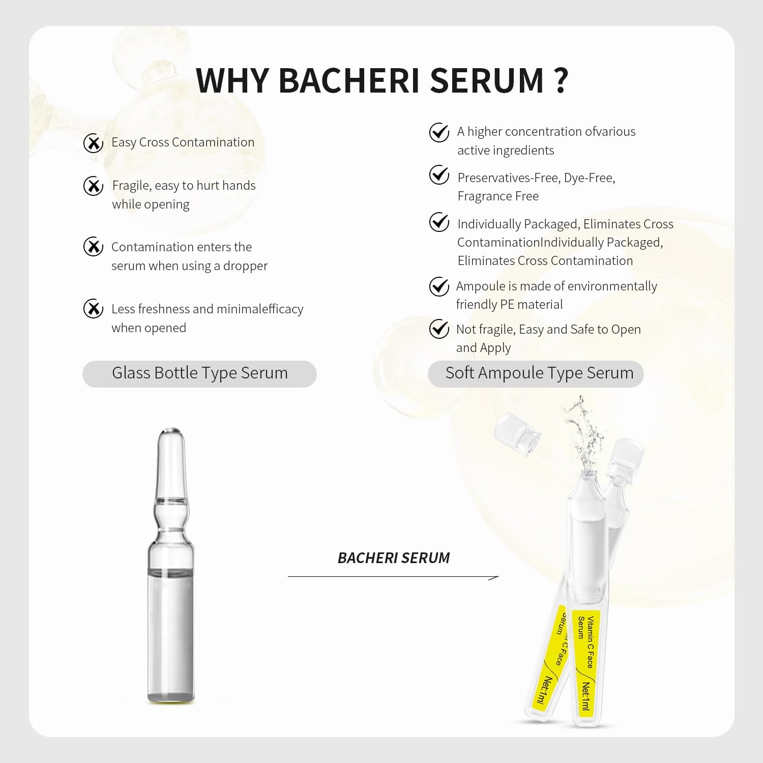 سيروم فيتامين سي للوجه بحمض الهيالورونيك والجلوتاثيون وخلاصة الصبار العضوي ومصل مرطب وتفتيح ومزيل البقع الداكنة ومكافحة علامات التقدم في السن من باتشيري، 30 امبولة، لكل انواع البشرة، للجنسين 8 سيروم فيتامين سي للوجه بحمض الهيالورونيك والجلوتاثيون وخلاصة الصبار العضوي ومصل مرطب وتفتيح ومزيل البقع الداكنة ومكافحة علامات التقدم في السن من باتشيري، 30 امبولة، لكل انواع البشرة، للجنسين - الصورة 8