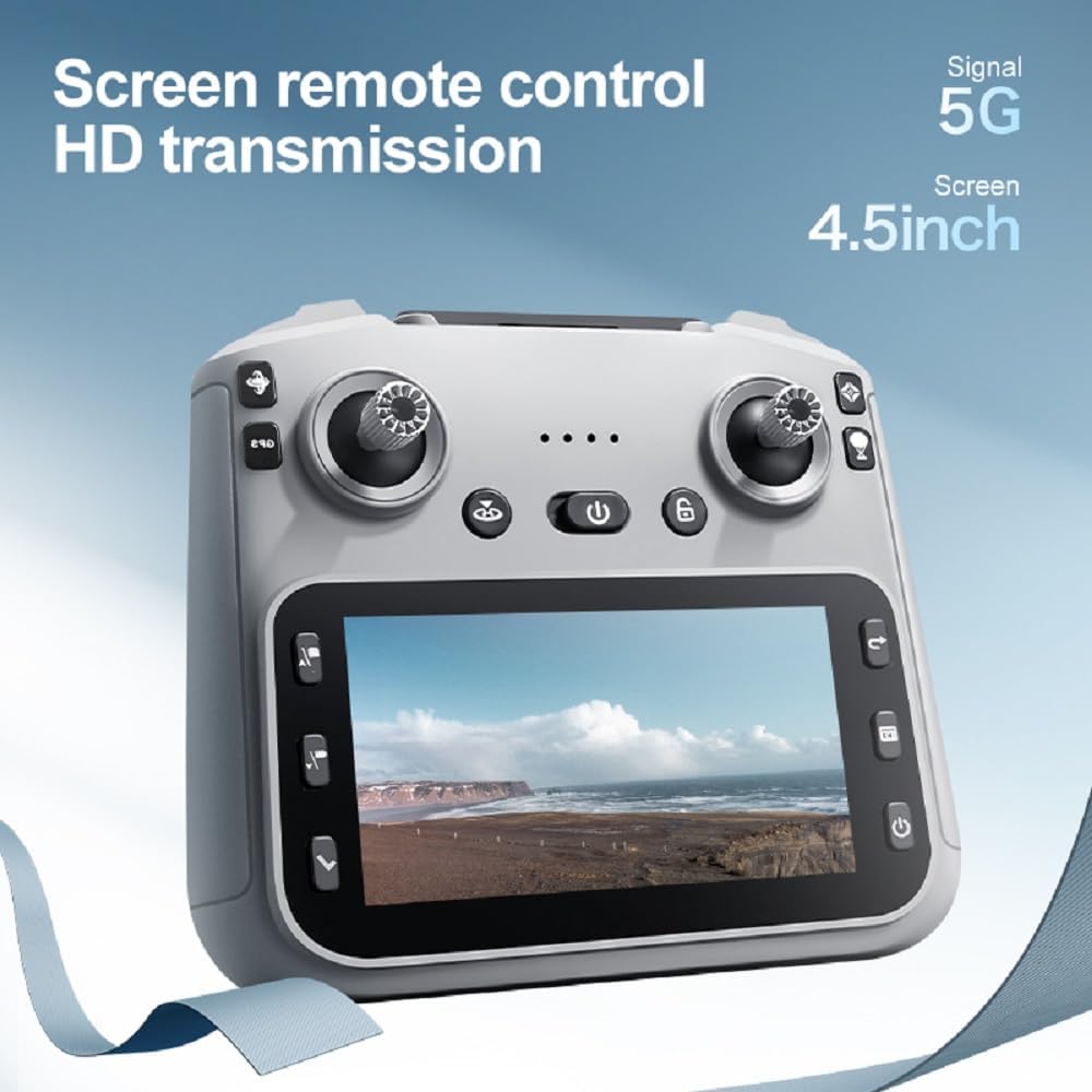 طائرة درون K19 بنظام تحديد المواقع GPS مع وحدة تحكم بشاشة 4.5 بوصة مع بطاقة SD، مركبة جوية بدون طيار، محرك عديم المسفرات، تحديد موقع التدفق البصري، تجنب العوائق النشط، بطاريتان 6 طائرة درون K19 بنظام تحديد المواقع GPS مع وحدة تحكم بشاشة 4.5 بوصة مع بطاقة SD، مركبة جوية بدون طيار، محرك عديم المسفرات، تحديد موقع التدفق البصري، تجنب العوائق النشط، بطاريتان - الصورة 6