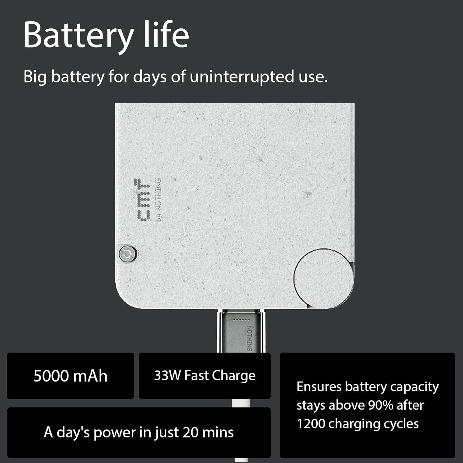 جوال سي ام اف 2 برو بذاكرة 8 و128GB، أبيض 5 جوال سي ام اف 2 برو بذاكرة 8 و128GB، أبيض - الصورة 5